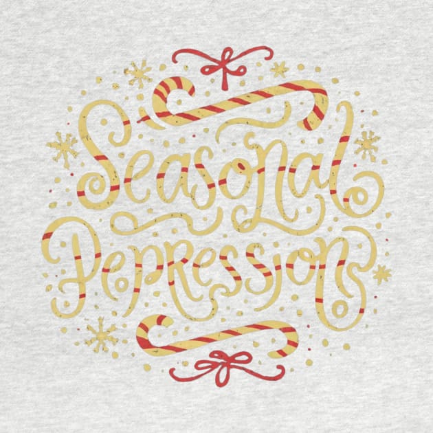 Seasonal Depression distressed vintage aesthetic by dystopic